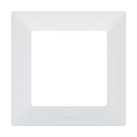 Рамка 1-м Valena Life универсальная белая